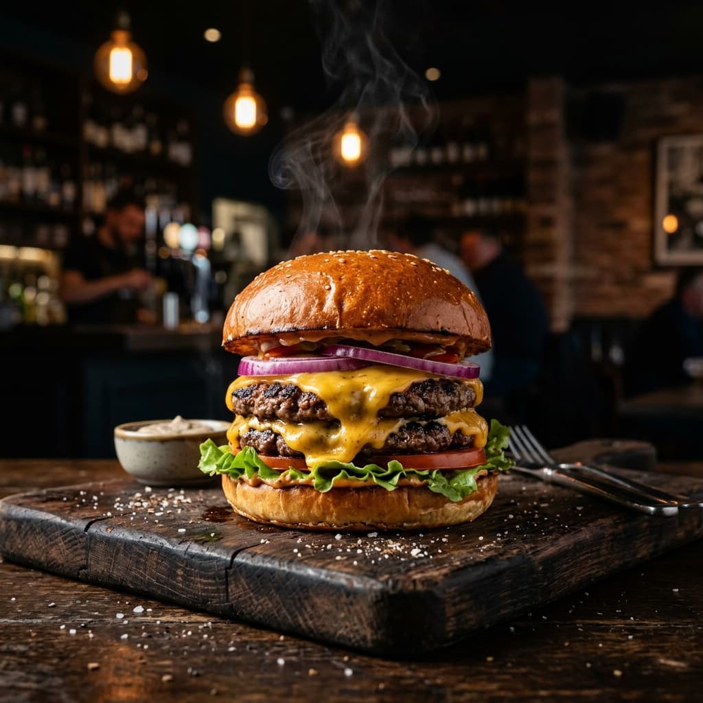 Gourmet Rustic Burger