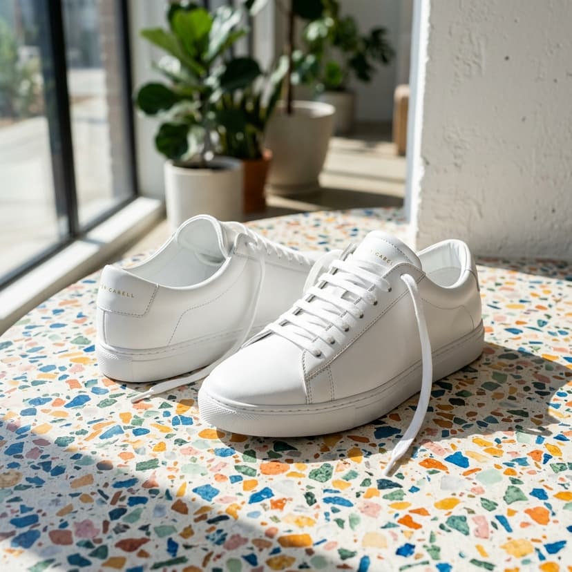 AI-generated footwear product shot