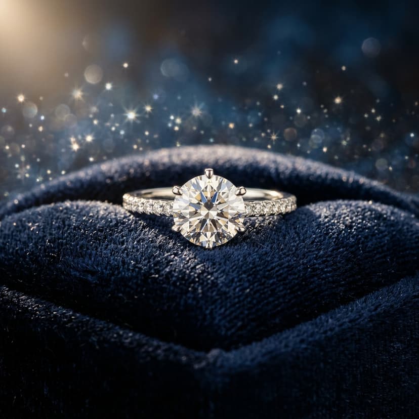 AI-generated jewelry product shot